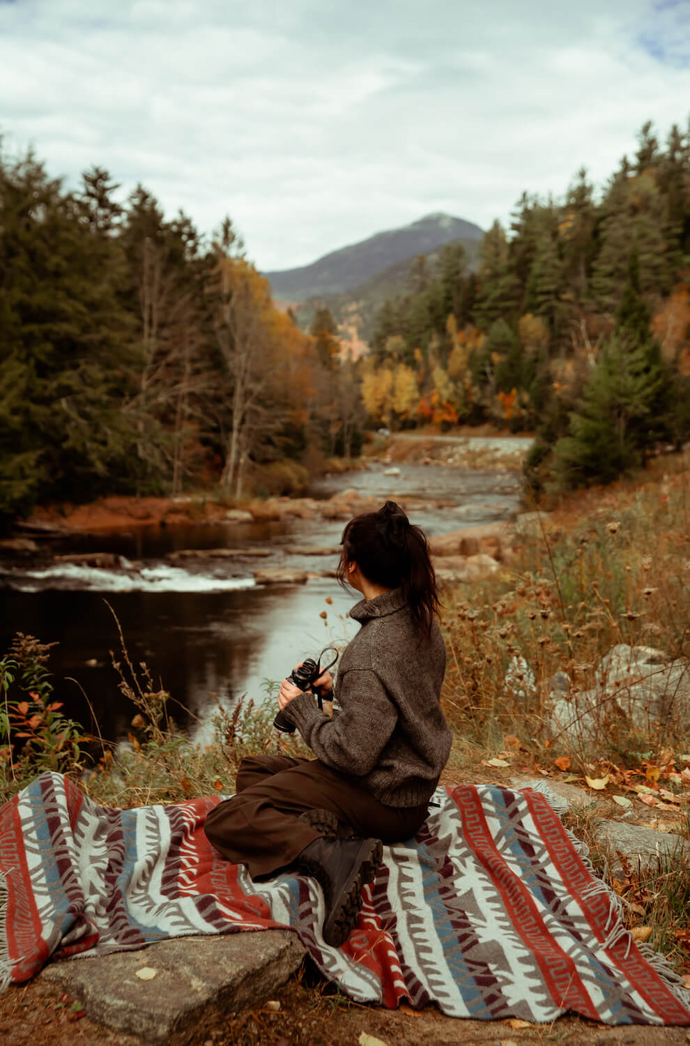 Sackcloth & Ashes Ridgeline Tetons Blanket