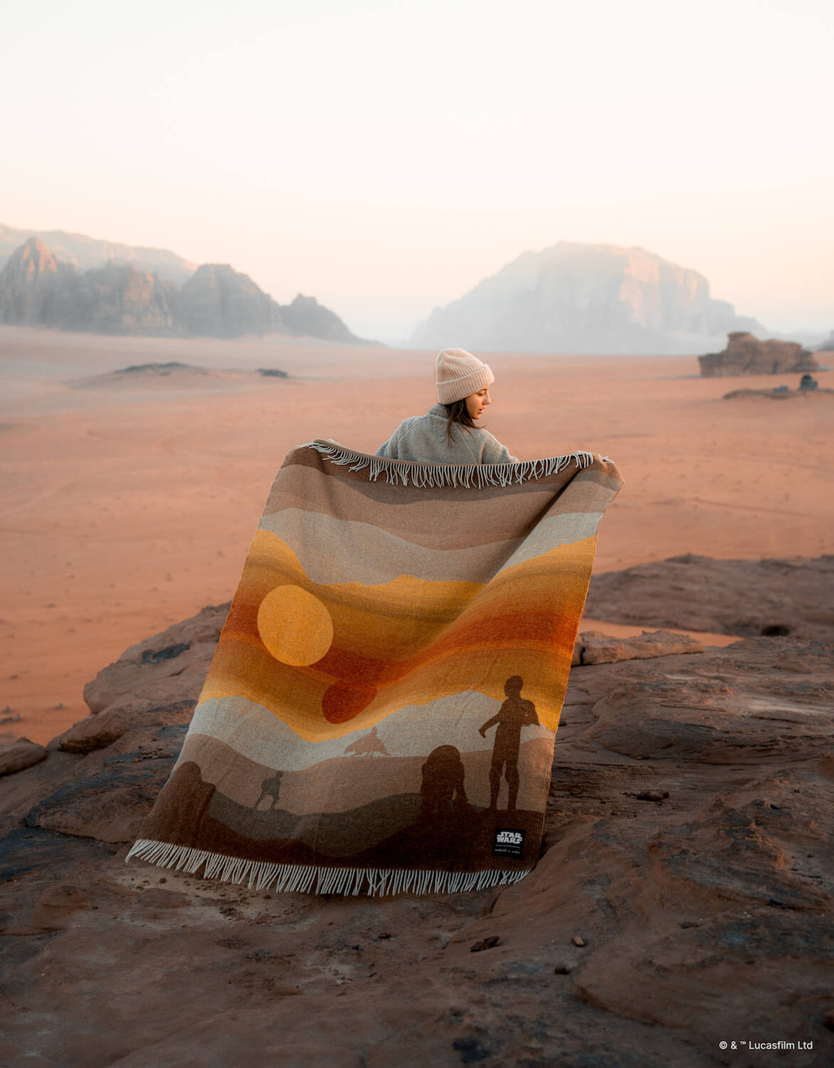 Sackcloth & Ashes Star Wars Tatooine™ Blanket