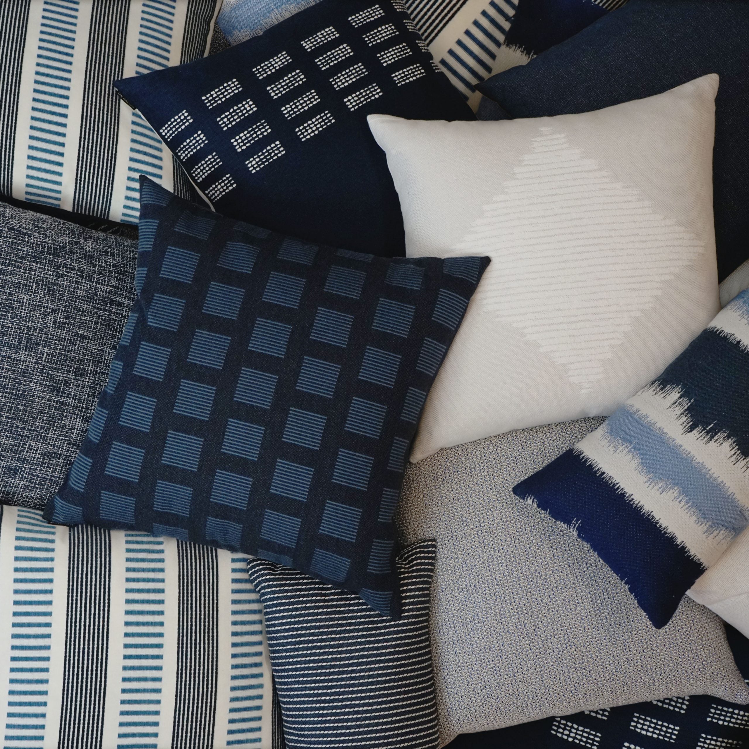 D.V. Kap Home Awaken Lumbar Pillow - Indigo