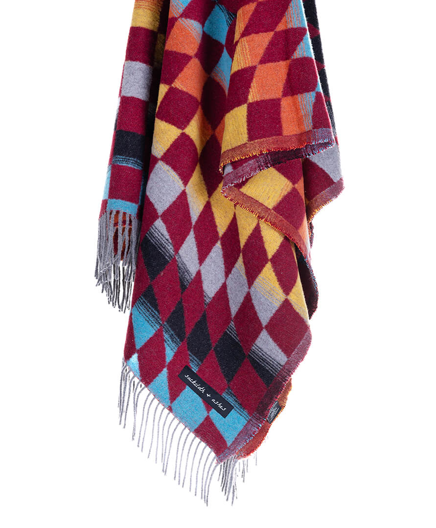 Sackcloth & Ashes Checkered Eureka Blanket