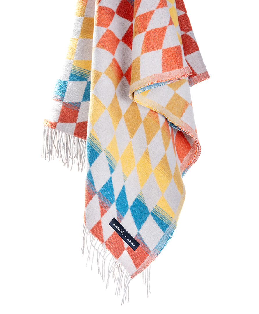 Sackcloth & Ashes Checkered Santa Cruz Blanket