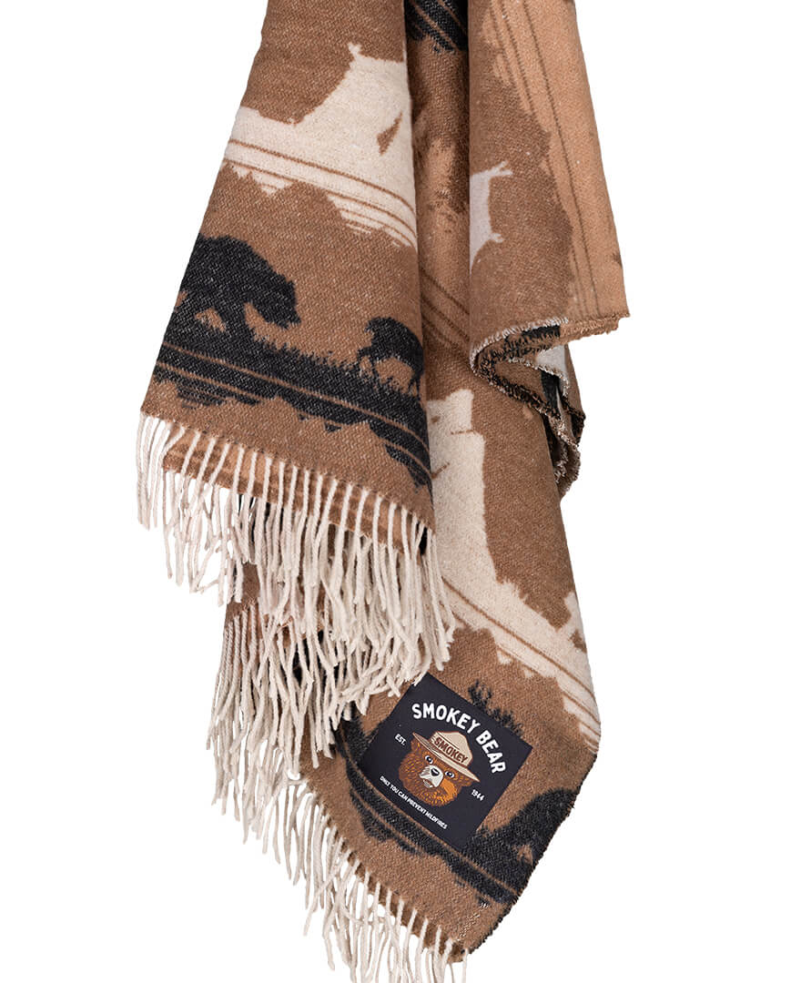 Sackcloth & Ashes Smokey Bear Roam Blanket