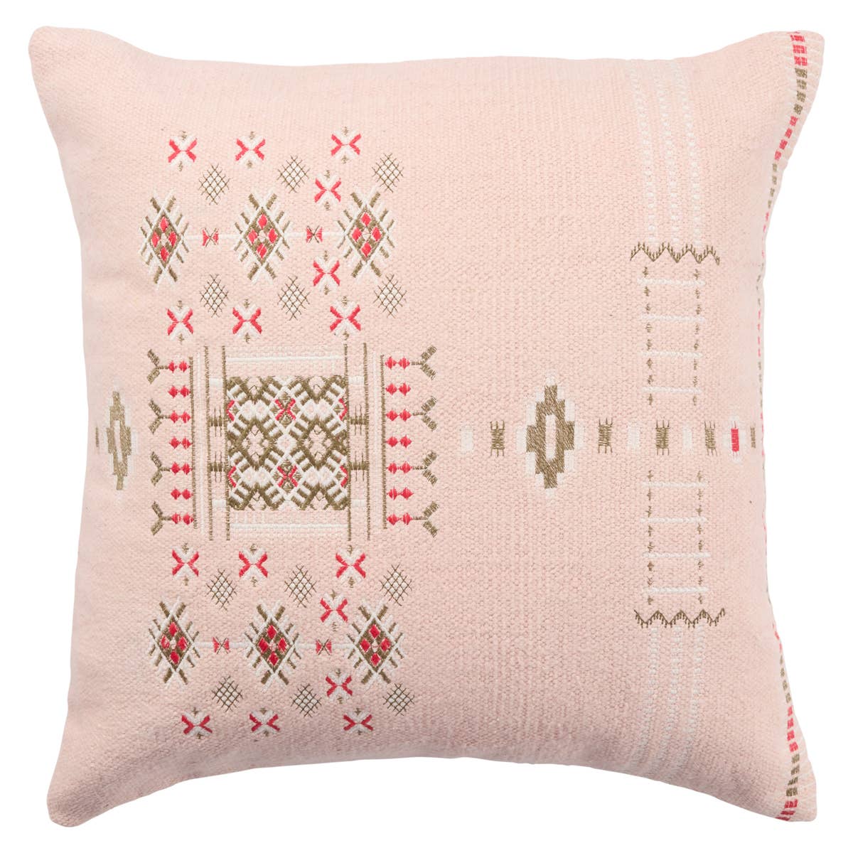 Jaipur Living Puebla Pillow - Brown/Pink (PUB05)