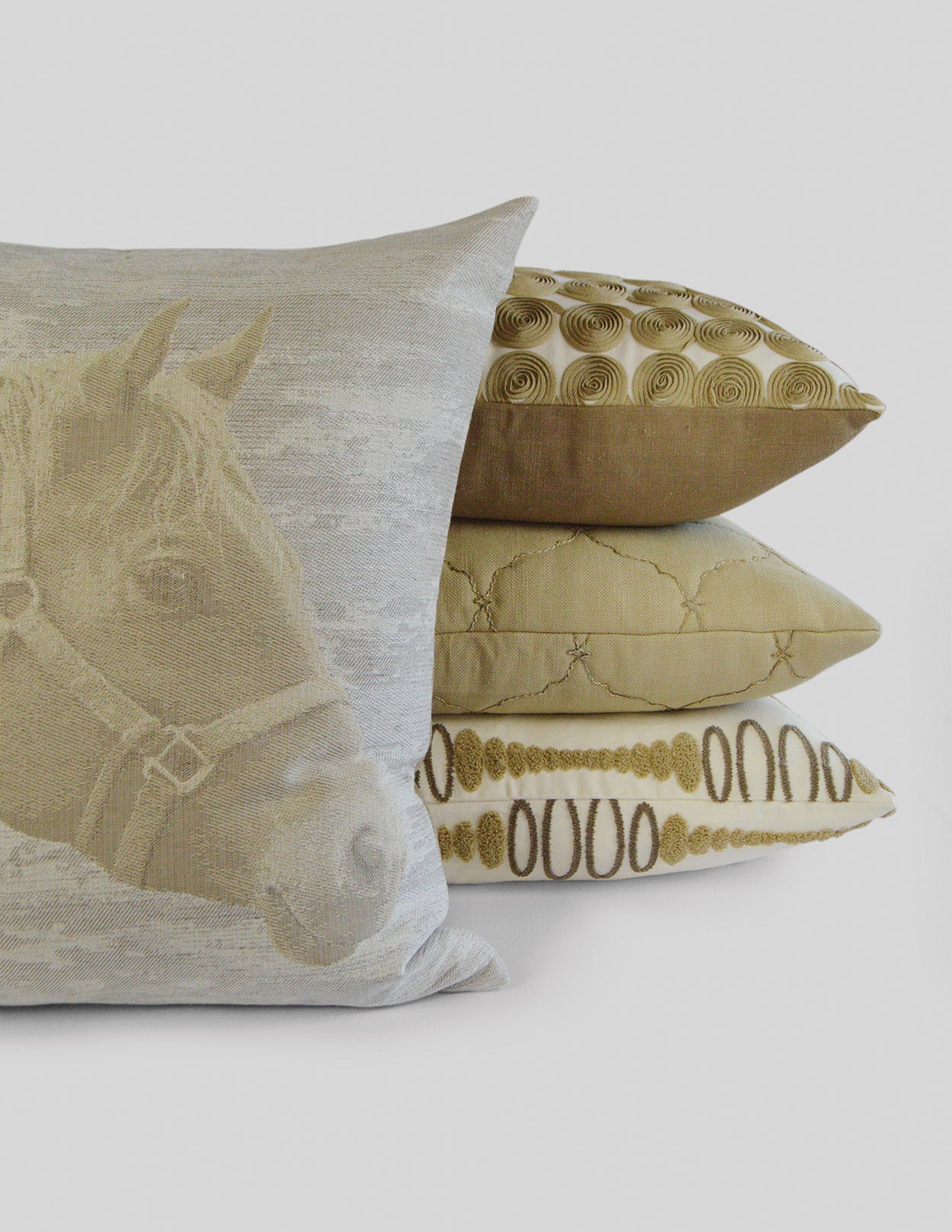 D.V. Kap Home Mister Ed Pillow - Ivory